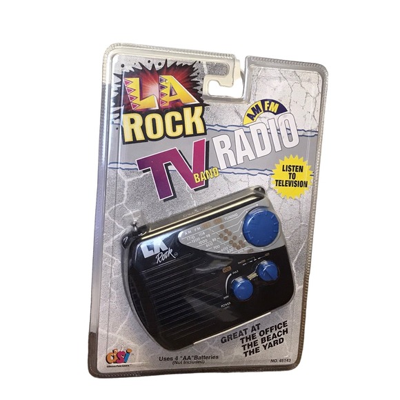 Vintage 1990s LA Rock TV Radio New